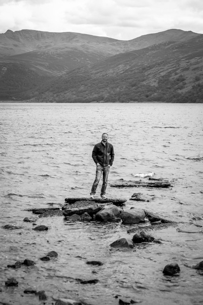 Simon stranded in Lake District
